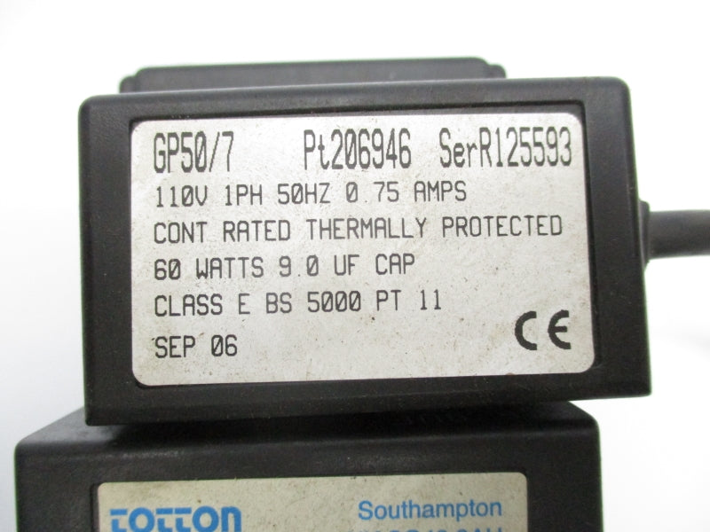 TOTTON GP50/7 110V 0.75A NSNP