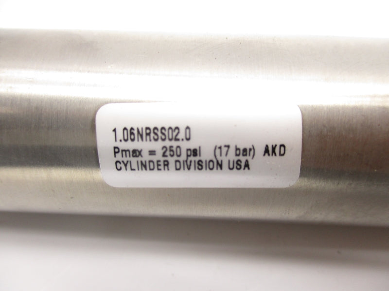 ATLAS CYLINDERS 1.06NRSS02.0 250PSI NSNP