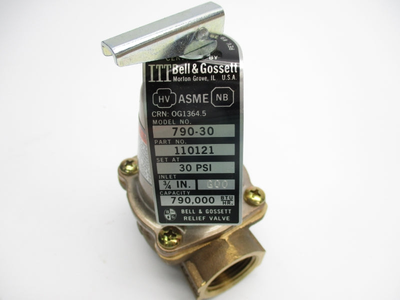 BELL&GOSSETT 110121 790-30 30PSI 3/4" NSNP