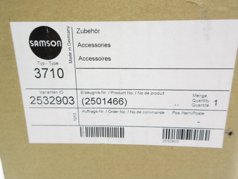 SAMSON 3710-10210020000-00 2501466 NSMP