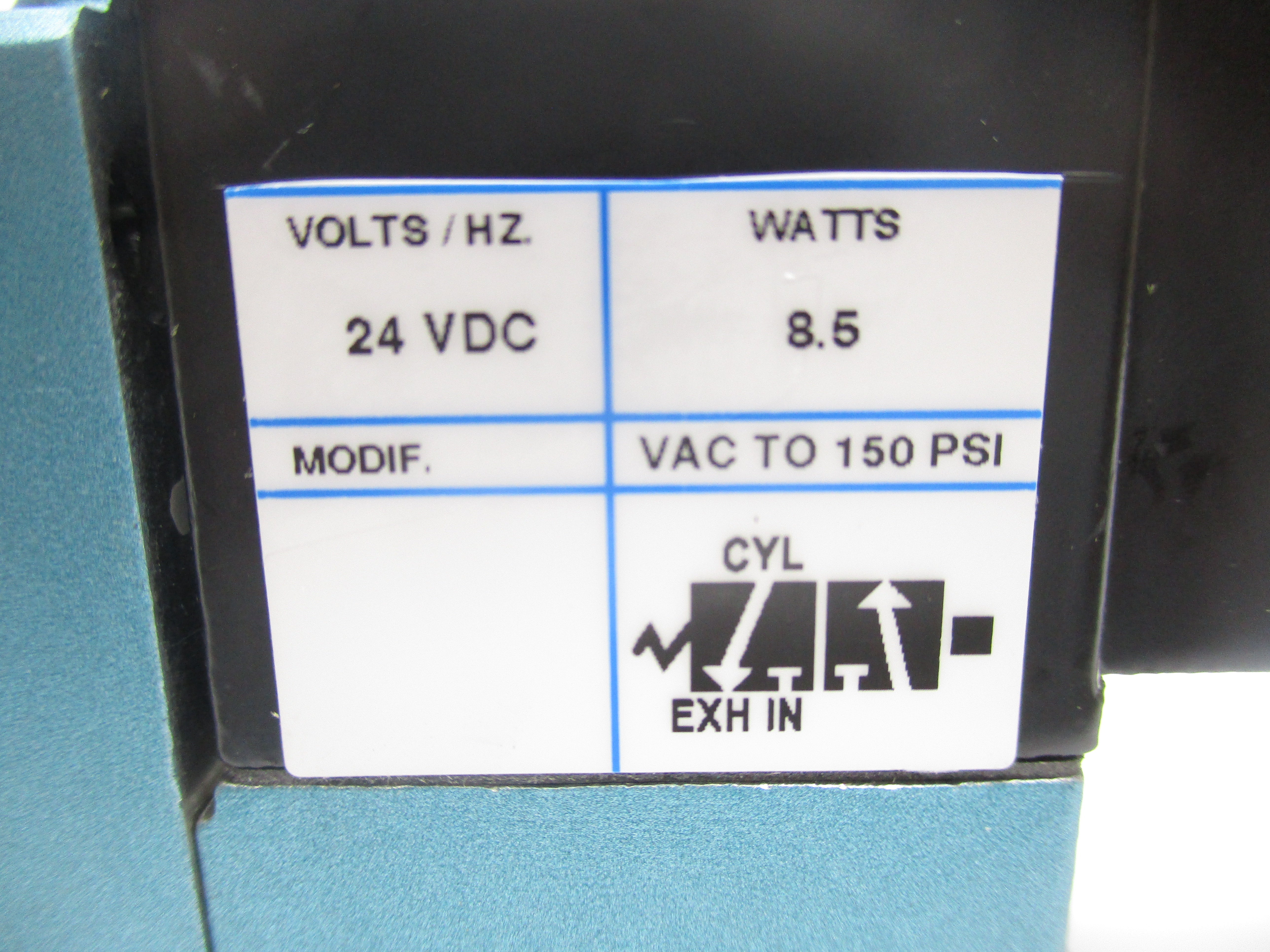 MAC 821C-PM-611JD-152 24VDC 10-150PSI NSNP
