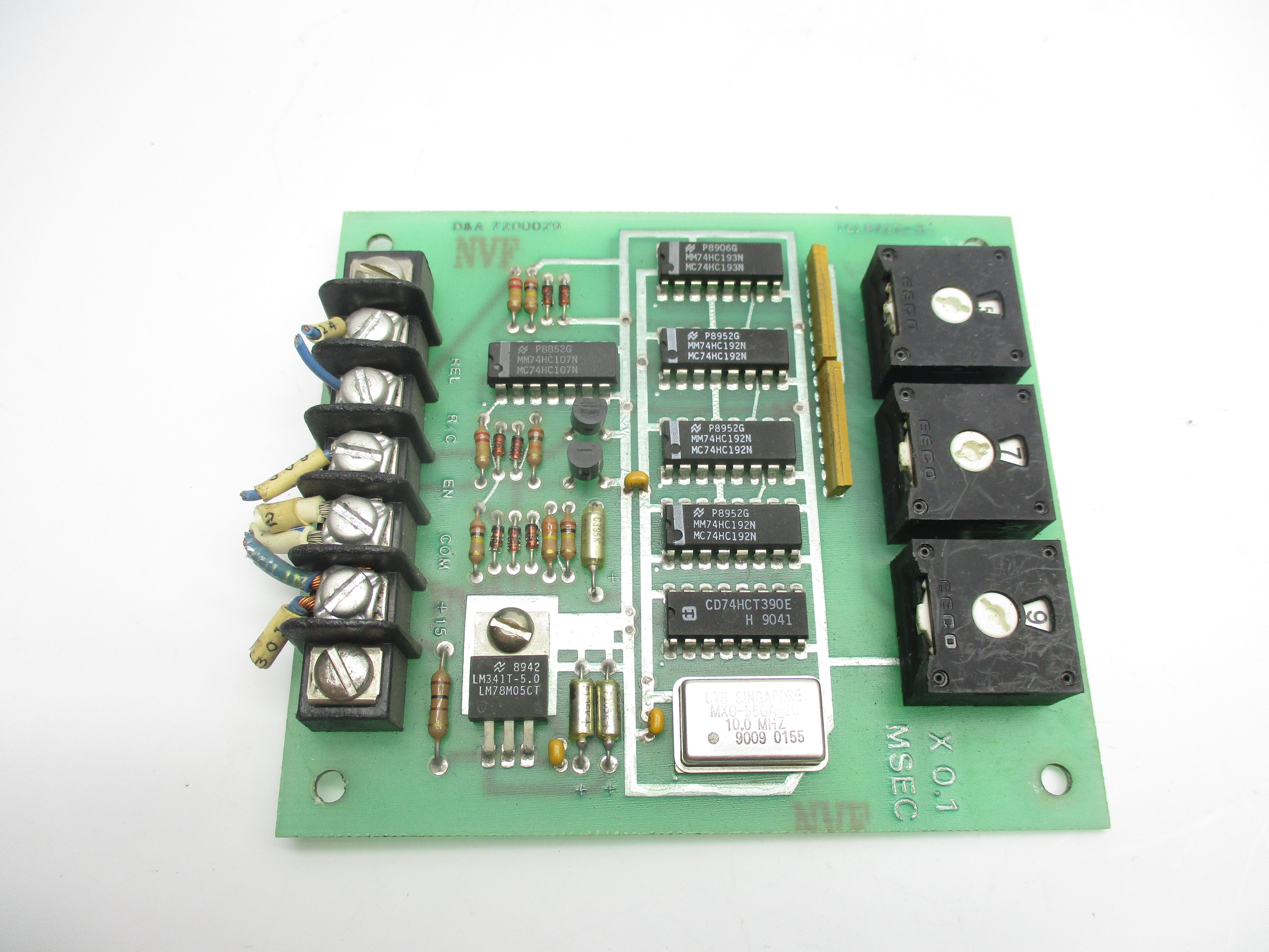 D&A 7200029 UNMP
