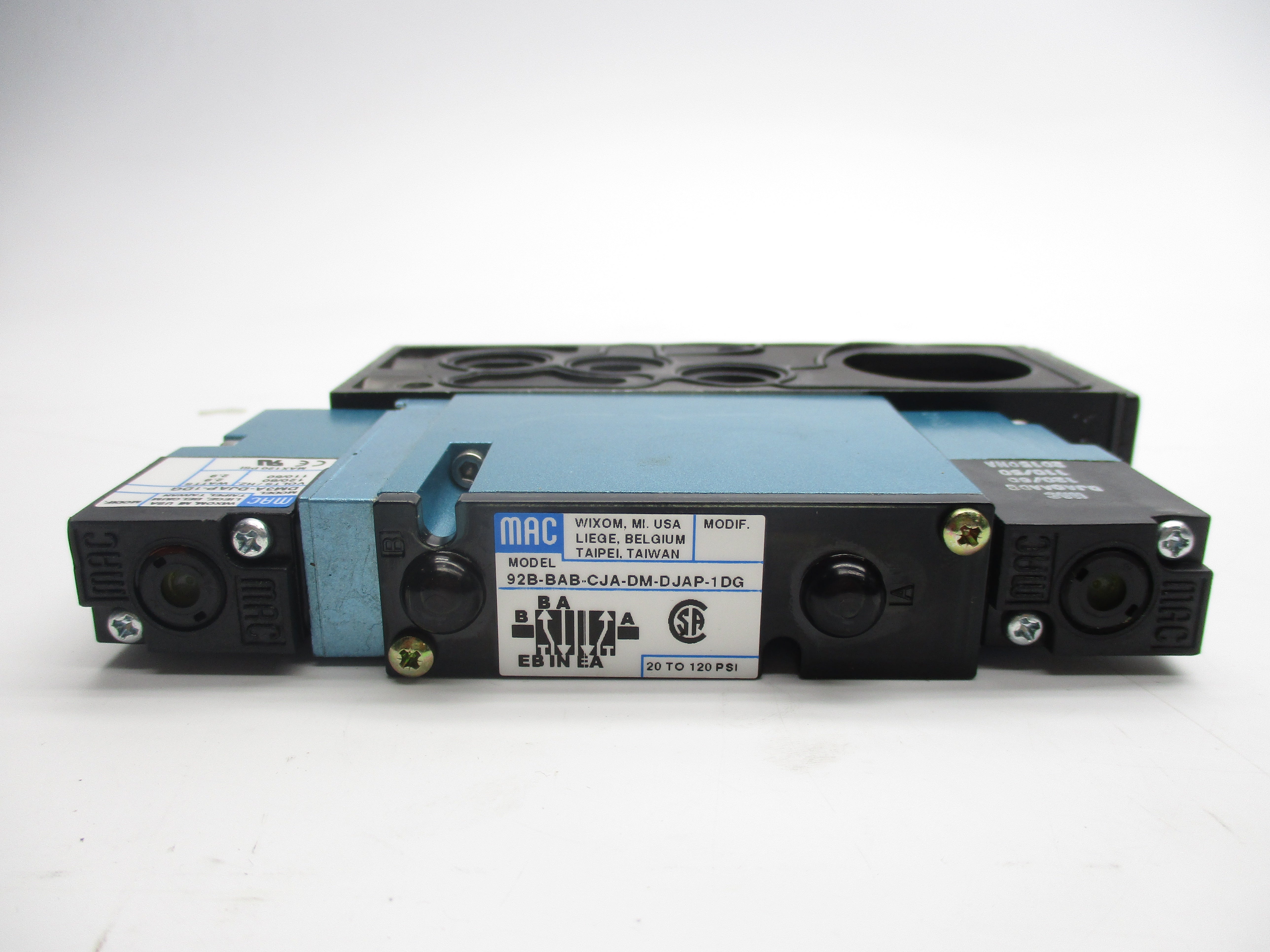 MAC 92B-BAB-CJA-DM-DJAP-1DG 110/120V 20-20PSI NSNP