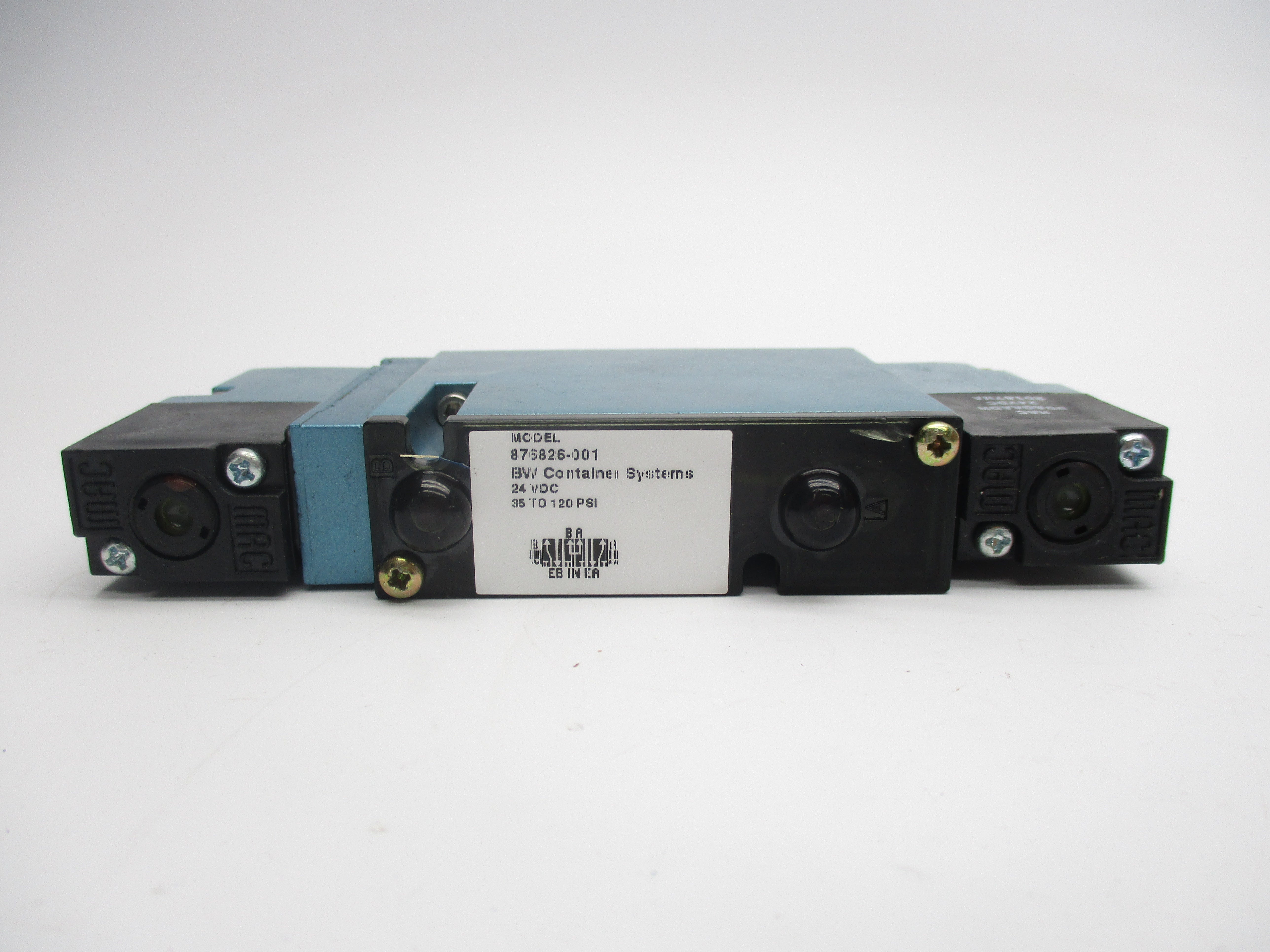 BW CONTAINER SYSTMES 876826-001 24VDC 35-120PSI NSNP
