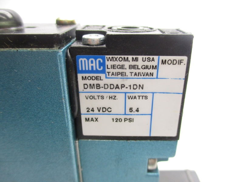 MAC 92B-AAB-BJA-DM-DDAP-1DN 24VDC 20-120PSI NSNP