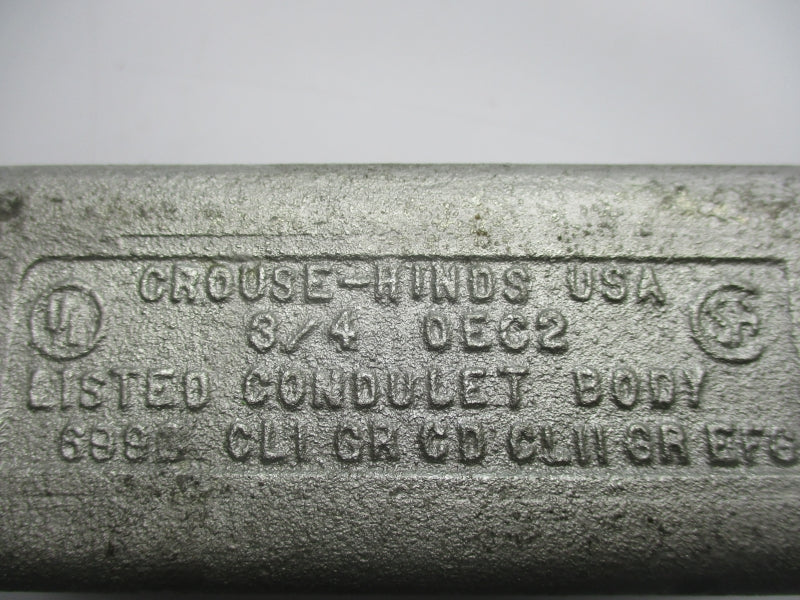 CROUSE HINDS OEC2-3/4 NSNP