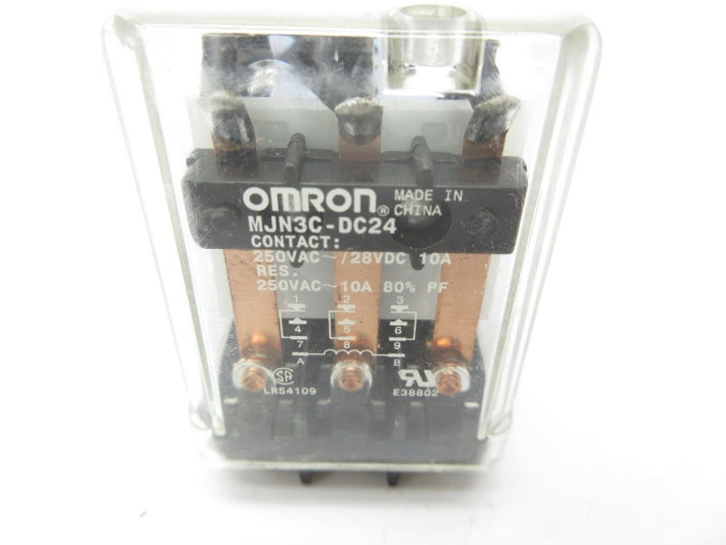 OMRON MJN3C-DC24 250VAC 10A NSNP