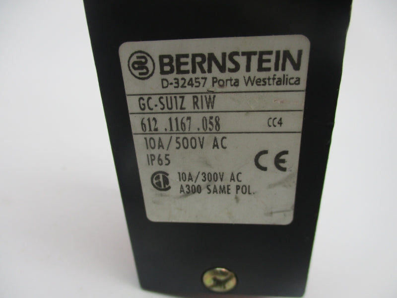 BERNSTEIN GC-SU1ZRIW 612.1167.058 500VAC 10A NSNP