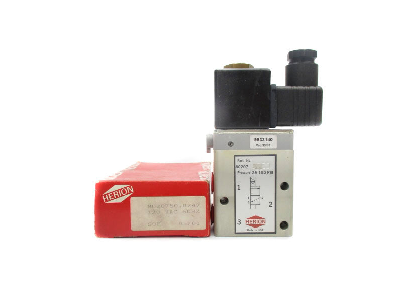 HERION 8020750-0247 120VAC 25-150PSI NSMP