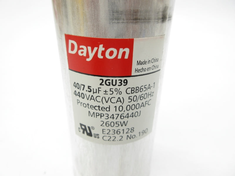 DAYTON 2GU39 440VAC NSNP