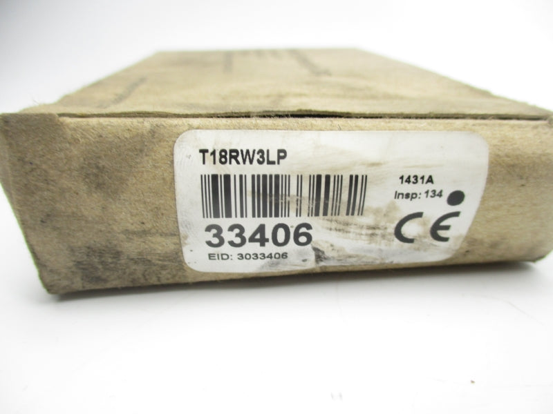BANNER ENGINEERING T18RW3LP 33406 20-250VAC NSMP