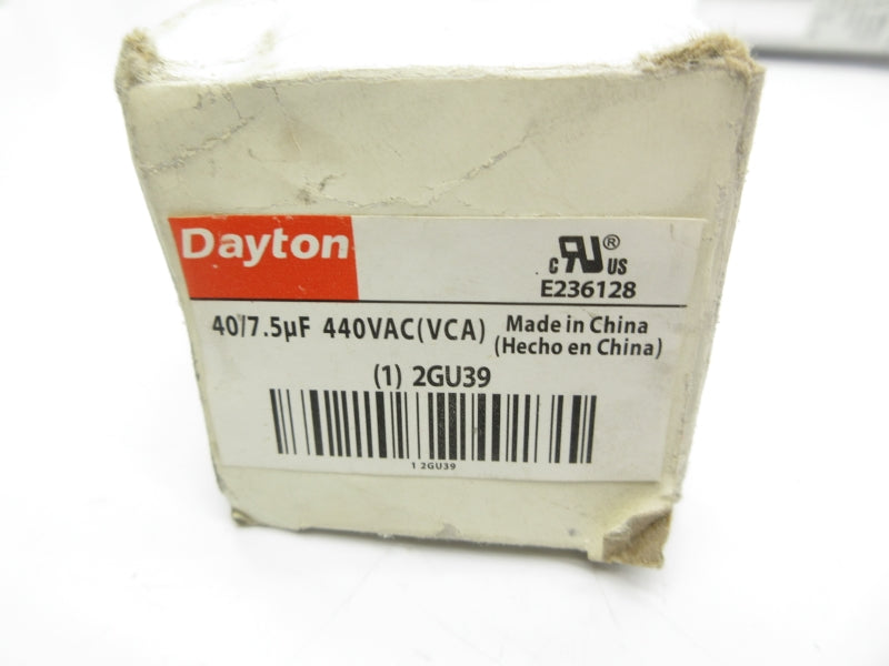 DAYTON 2GU39 440VAC NSMP