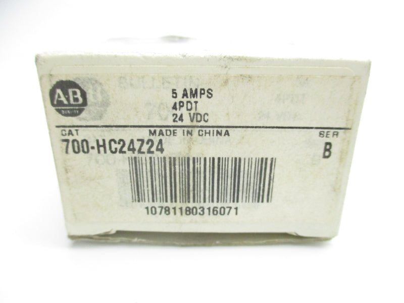 ALLEN BRADLEY 700-HC24Z24 SER. B 24VDC 5A (WH) NSMP