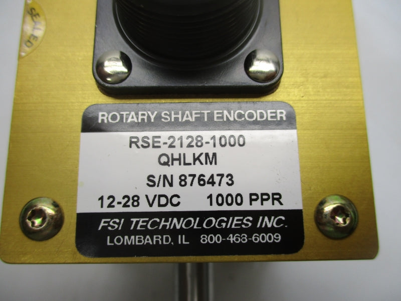 FSI TECHNOLOGIES RSE-2128-1000QHLKM 12-28VDC NSNP
