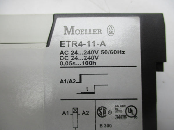 KLOCKNER MOELLER ETR4-11-A 24-240VAC/DC 0.05S-100H NSNP