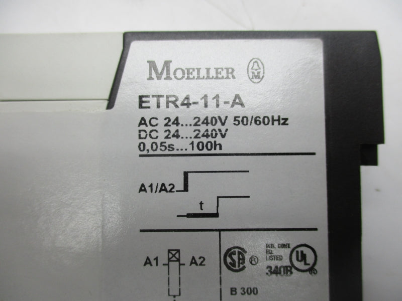 KLOCKNER MOELLER ETR4-11-A 24-240VAC/DC 0.05S-100H NSNP