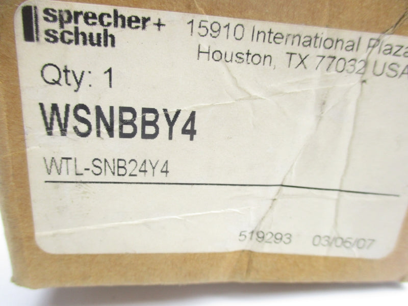 SPRECHER+SCHUH WSNBBY4 NSMP