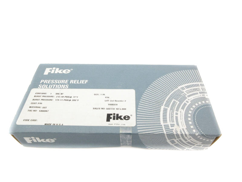 FIKE 1469320 SRL-BT-1 212.40PSI 72'F NSFS