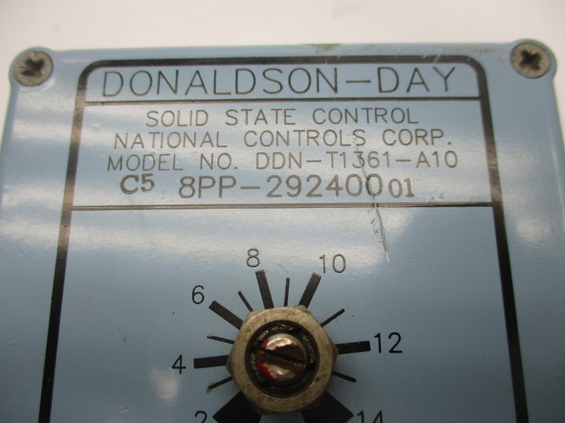 DONALDSON DAY 8PP-29240001 DDN-T1361-A10 120VAC 2A 2-14S UNMP