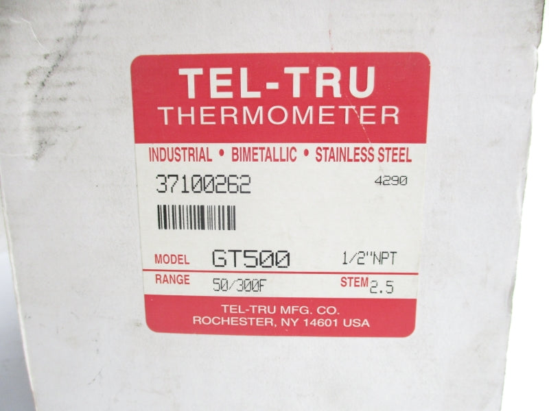 TEL TRU GT500 50/300'F 1/2" STEM 2.5 NSMP