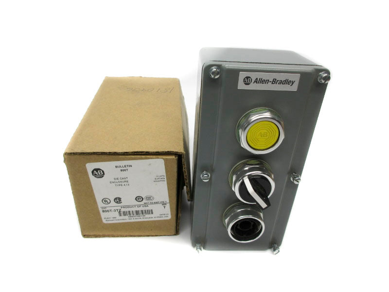 ALLEN BRADLEY 800T-3TZ SER. T (AS PICTURED) (BR/WH) NSMP
