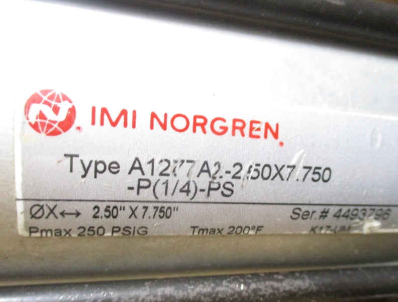NORGREN A1277A2-250X7.750 250PSI NSNP