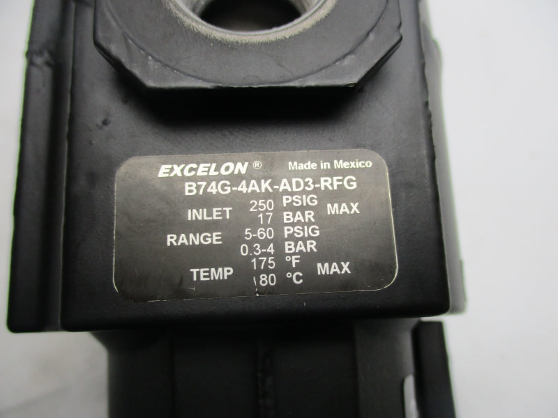NORGREN B74G-4AK-AD3-RFG 250PSI 175'F NSNP