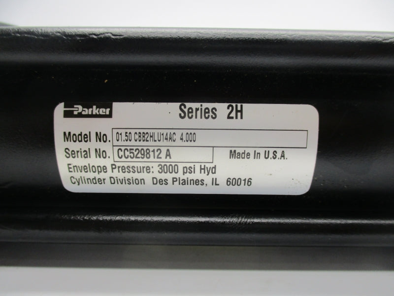 PARKER 01.50CBB2HLU14AC-4.000 SER. 2H 3000PSI NSNP