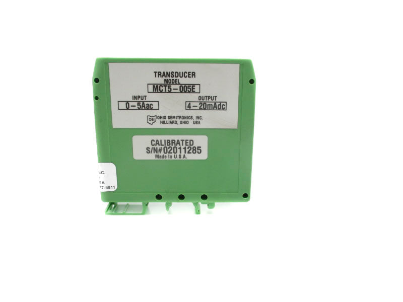 OHIO SEMITRONICS MCT5-005E NSNP