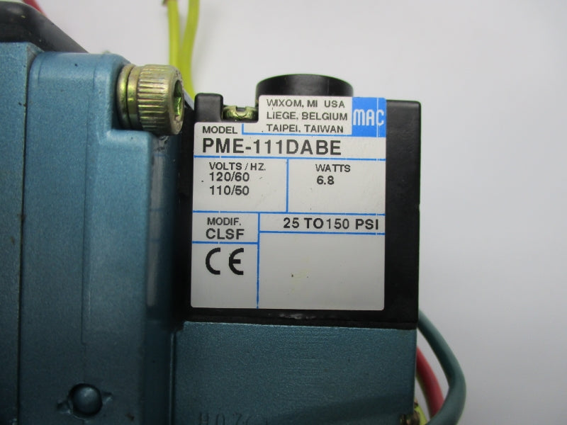 MAC 6521B-211-PM-111DA 150PSI 110/120V NSNP