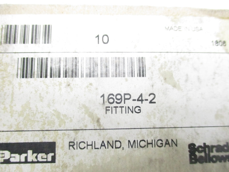 PARKER 169P-4-2 (PKG OF 10) NSMP