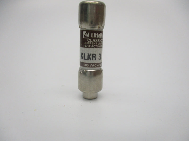 LITTELFUSE KLKR-3 600VAC 3A NSNP