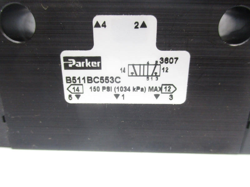 PARKER B511BC553C 115/120V 150PSI NSNP