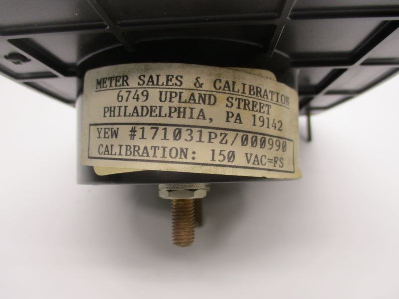 METER SALES&CALIBRATION 171031PZ/000990 150VAC 0-600AC NSNP