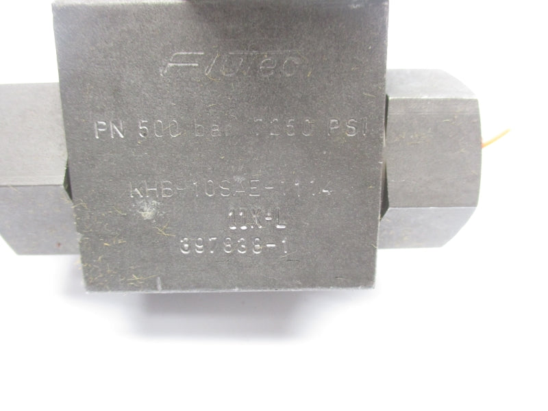 FLUTEC KHB-10SAE-1114 7250PSI NSNP