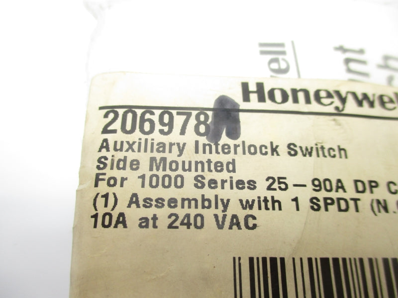 HONEYWELL 206978H 240VAC 10A NSMP