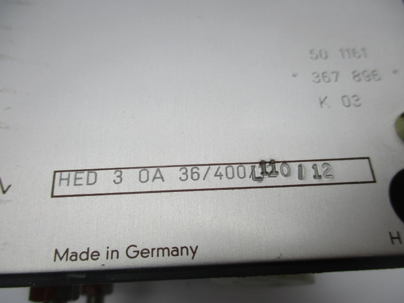 REXROTH HED3OA36/400/L110/12 UNMP