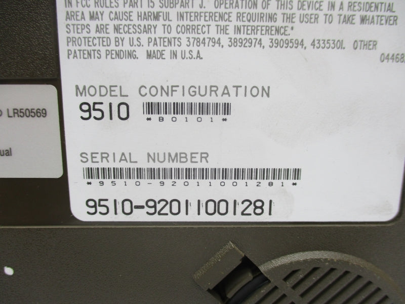INTERMEC 9510-B0101 NSNP
