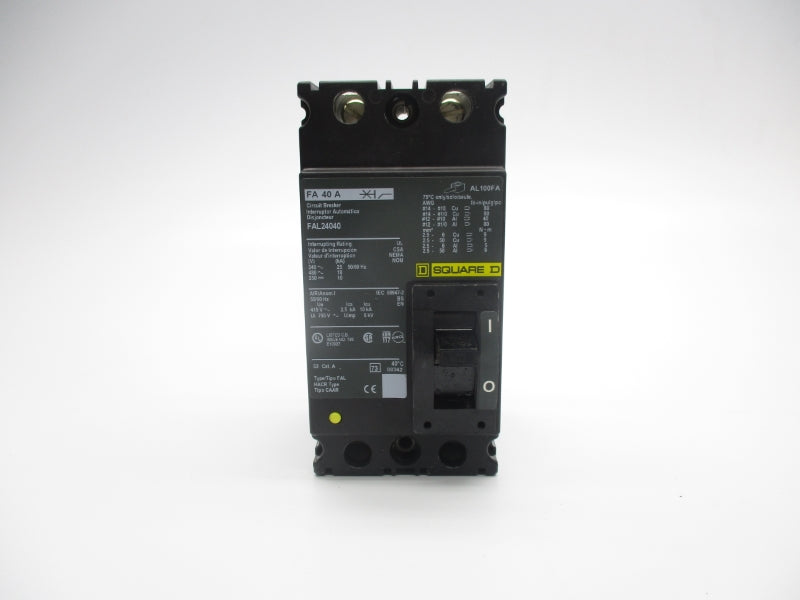 SQUARE D FAL24040 480V 40A NSNP