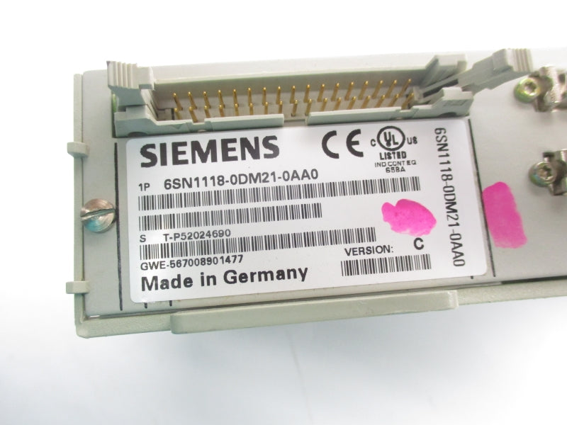 SIEMENS 6SN1118-0DM21-0AA0 UNMP