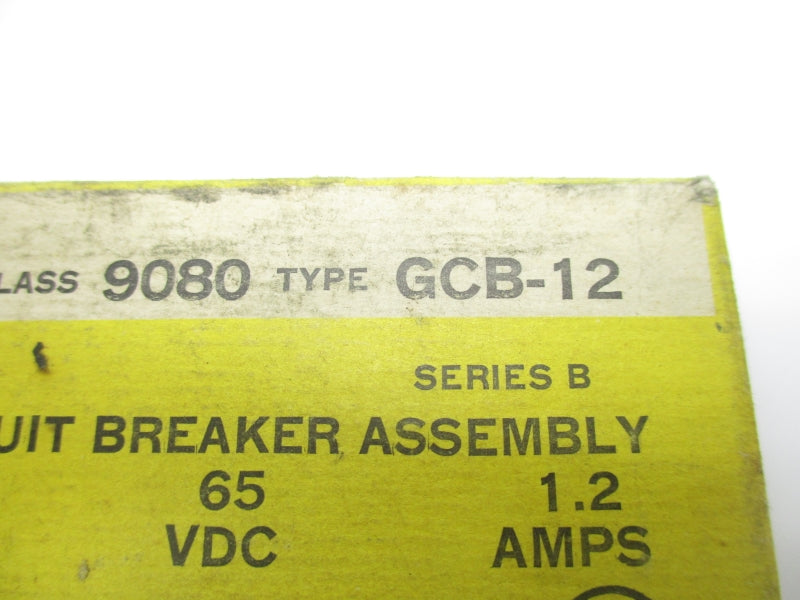 SQUARE D 9080GCB12 SER. B 250VAC 1.2A NSMP