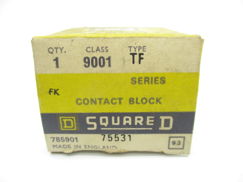 SQUARE D 9001TF 600VAC NSMP