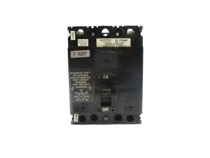 SQUARE D FAL-26007-12M 600VAC 7A UNMP