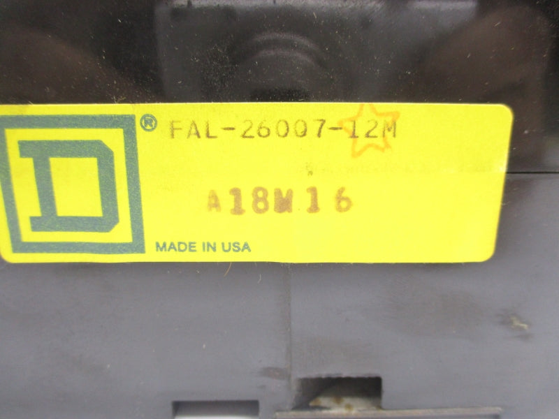 SQUARE D FAL-26007-12M 600VAC 7A UNMP
