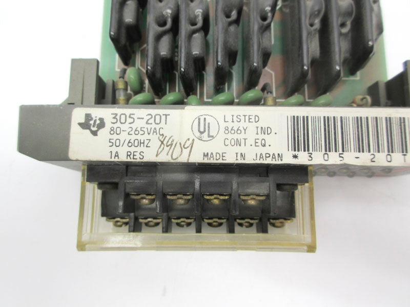 TEXAS INSTRUMENTS 305-20T 80-265VAC 1A UNMP