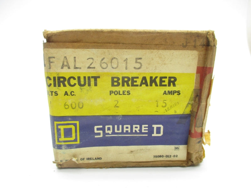 SQUARE D FAL26015 600VAC 15A NSFS