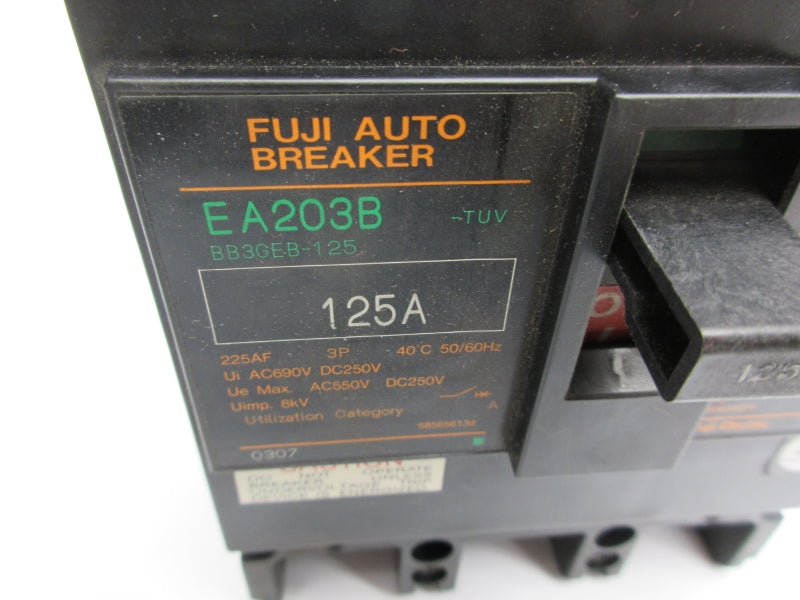 FUJI ELECTRIC EA203B 690VAC 125A UNMP