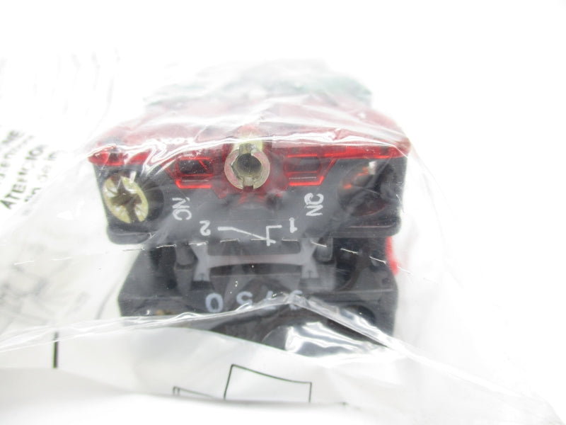 ALLEN BRADLEY 800E-2TLT5X11 SER. A 120/110V (PKG OF 10) (BR/WH) NSMP