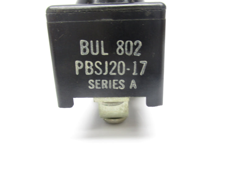 ALLEN BRADLEY PBSJ20-17 SER. A NSNP