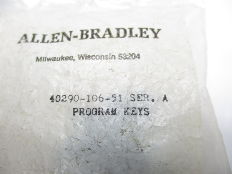 ALLEN BRADLEY 40290-106-51 SER. A NSMP
